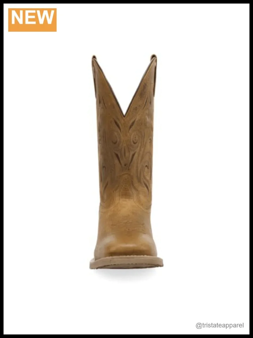 Laredo Womens Emberlynn Square Toe Pull On Casual Mid Calf Boots Low Heel
